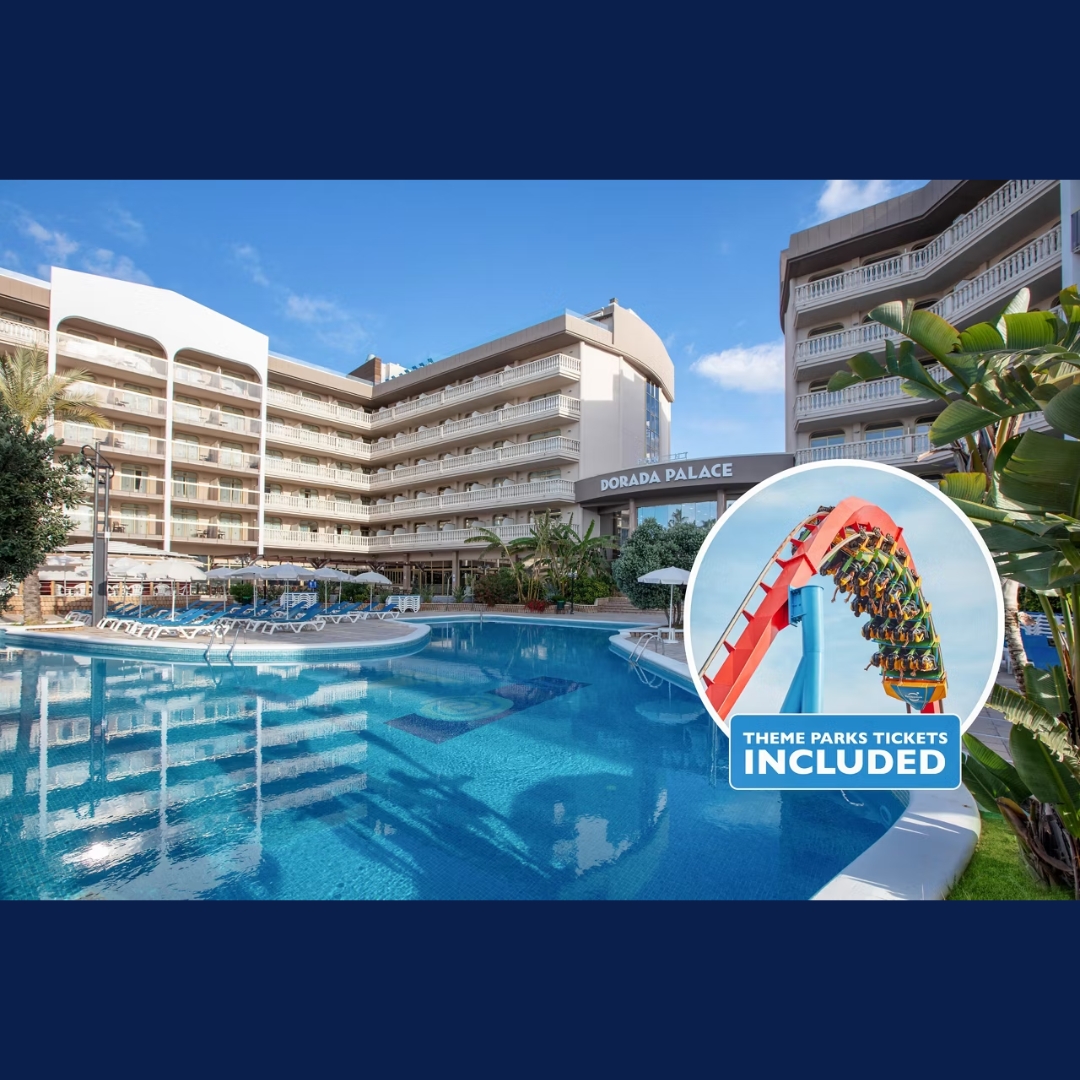 Costa Dorada (Salou) from £469pp | Ponient Hotel Dorada Palace & Theme Park by PortAventura World (7 Nights, B&B)